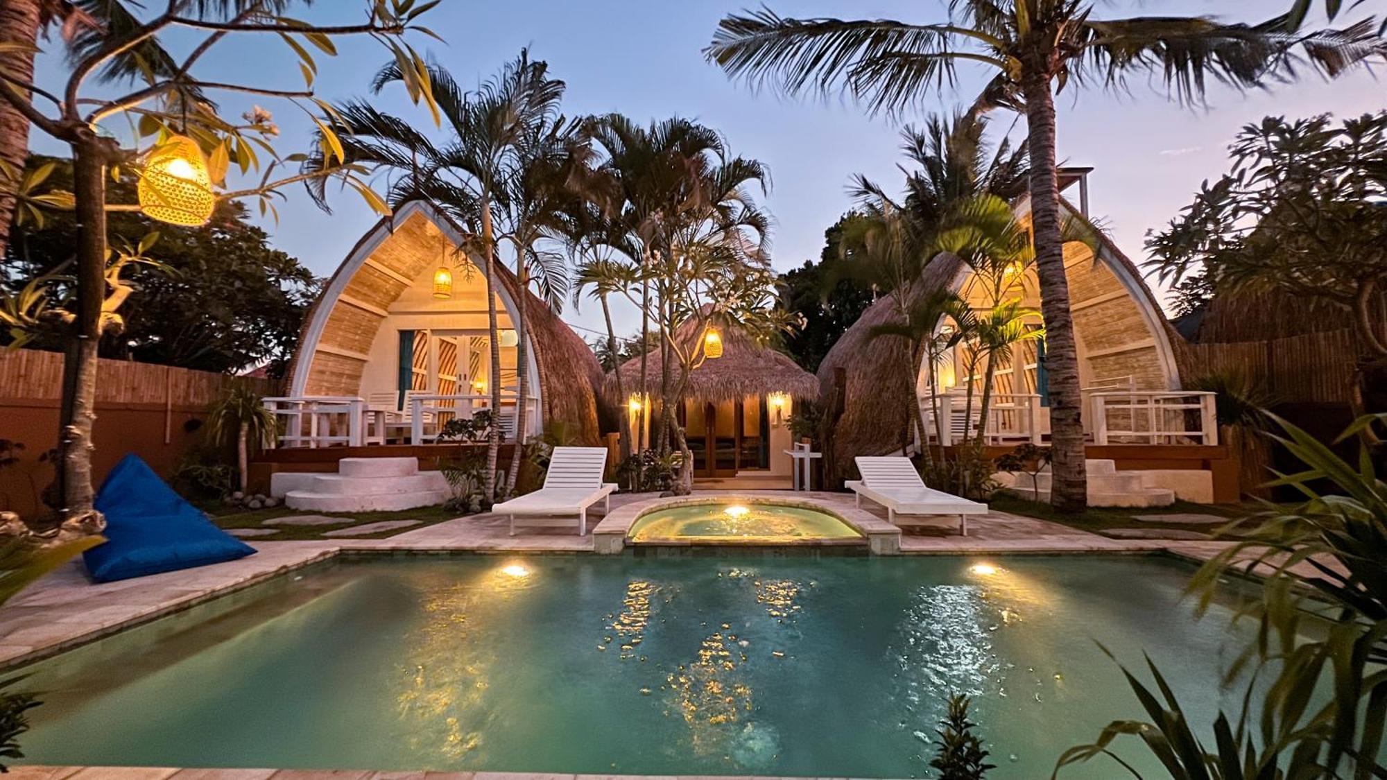 Coconut Dream Villas Gili Trawangan Buitenkant foto